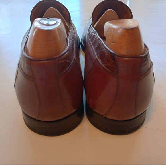 GIORGIO S Palm Beach Men\'s Alligators Grown Genuine Slipon Dress Loafer 10W (44)